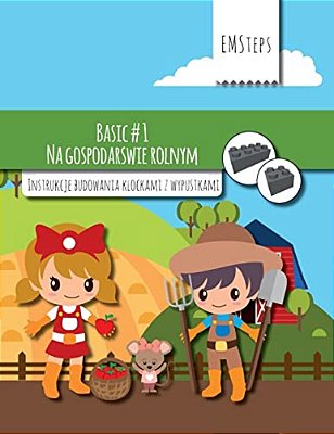 Emsteps #01 Na Gospodarswie Rolnym: Instrukcje Budowania Klockami Z Wypustkami-..