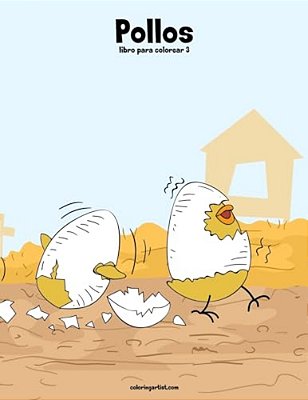 Pollos Libro Para Colorear 3-..