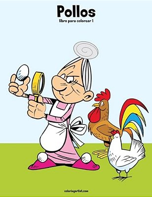 Pollos Libro Para Colorear 1-..