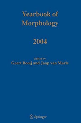 Yearbook Of Morphology 2004-..