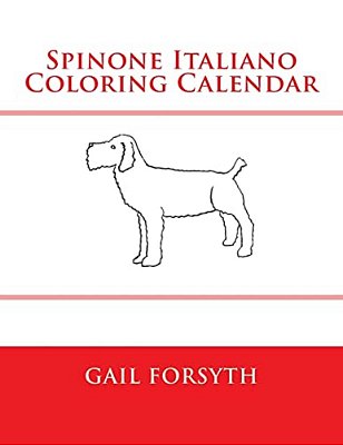 Spinone Italiano Coloring Calendar-..