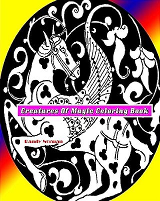 Creatures Of Magic Coloring Book-..