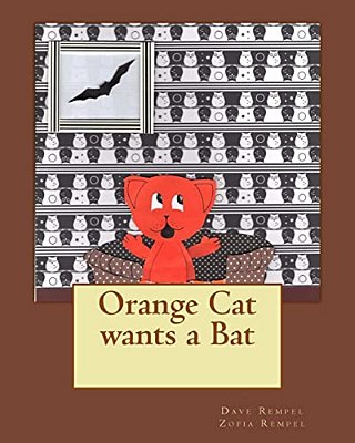 Orange Cat Wants A Bat-..