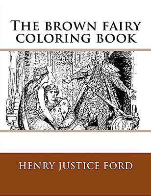 The Brown Fairy Coloring Book-..