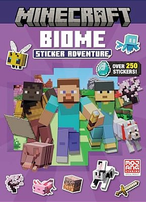 Biome Adventures Sticker Book (Minecraft)-..