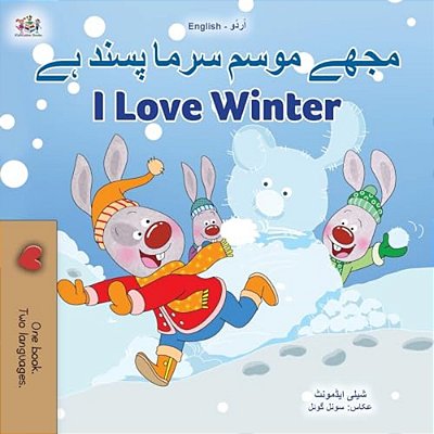 I Love Winter (Urdu English Bilingual Book For Kids)-..