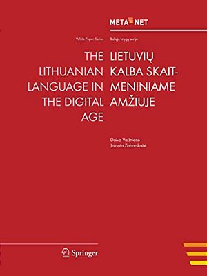 The Lithuanian Language In The Digital Age-..
