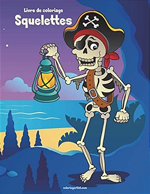 Livre De Coloriage Squelettes 1-..