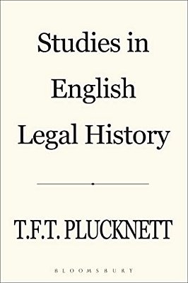 Studies In English Legal History-..