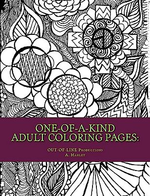 One-Of-a-kind Adult Coloring Pages:: Drawn To Chill & Thrill-..