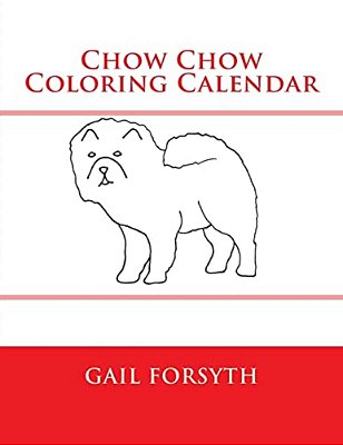 Chow Chow Coloring Calendar-..