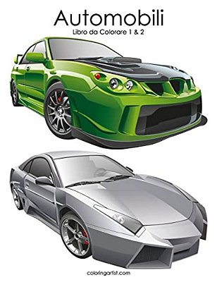 Automobili Libro Da Colorare 1 & 2-..