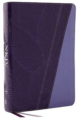 Nkjv Study Bible, Leathersoft, Purple, Full-Color, Thumb Indexed, Comfort Print: The Complete Resource For Studying God's Word-..