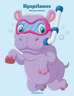 Hipopótamos Libro Para Colorear 1-..