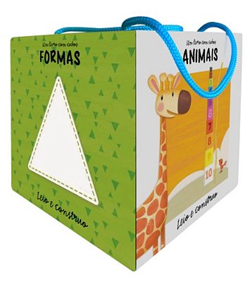 Livro Um Livro Com Cubos: Leio E Construo
