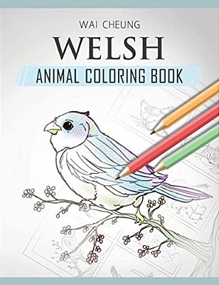 Welsh Animal Coloring Book-..