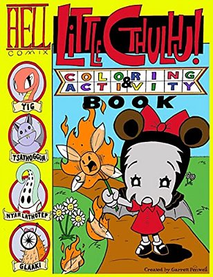 Little Cthulhu Coloring And Activity Book-..