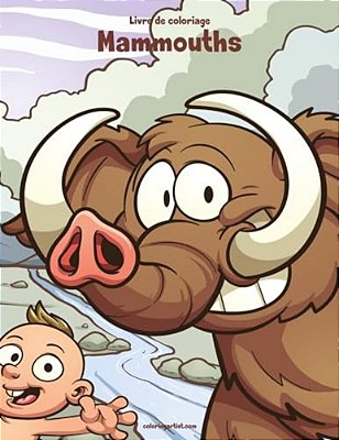 Livre De Coloriage Mammouths 1-..
