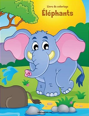 Livre De Coloriage Éléphants 1-..
