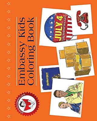 Embassy Kids Coloring Book-..