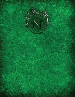 Monogram "N" Sketchbook: Sketch Pad Notebook-..