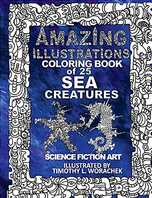 Amazing Illustrations-25 Sea Creatures-..