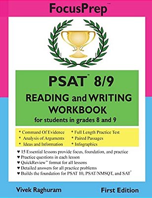 Psat 8/9 Reading And Writing Workbook: For Students In Grades 8 And 9-..