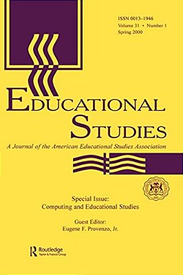 Computing And Educational Studies: A Special Issue Of Educational Studies-..
