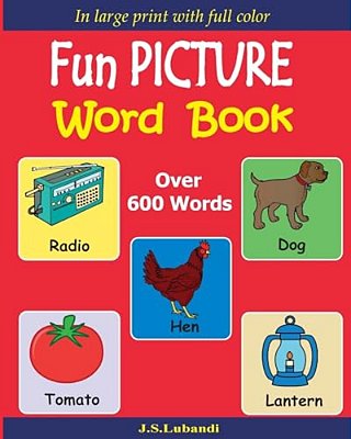Fun Picture Word Book (Full Color)-..