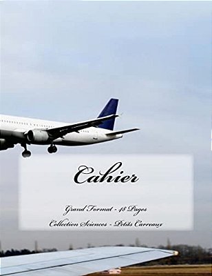 Cahier - Grand Format - 48 Pages - Collection Sciences: Petits Carreaux - Design Original 2-..