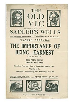The Importance Of Being Earnest: A Trivial Comedy For Serious People-..