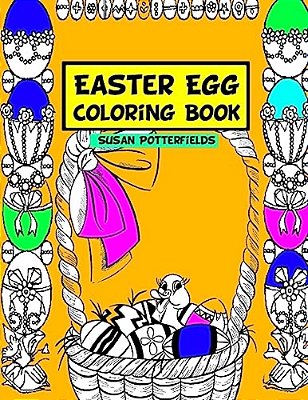 Easter Egg Coloring Book-..