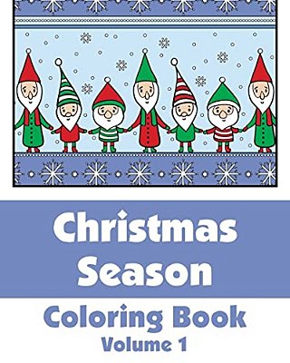 Christmas Season Coloring Book-..