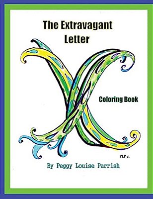 The Extravagant Letter X Coloring Book-..