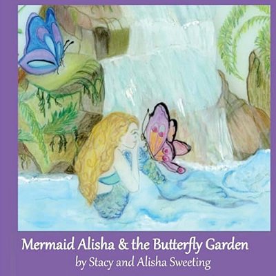 Mermaid Alisha And The Butterfly Garden-..