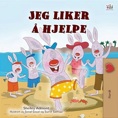 I Love To Help (Norwegian Book For Kids)-..