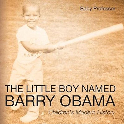 The Little Boy Named Barry Obama Children's Modern History-..