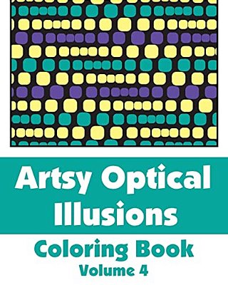 Artsy Optical Illusions Coloring Book-..