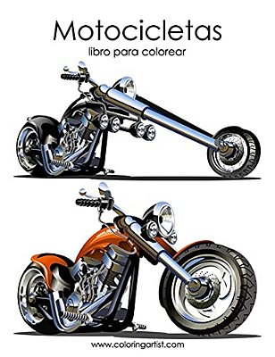 Motocicletas Libro Para Colorear 1-..