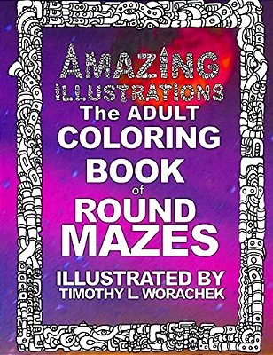 Amazing Illustrations-Round Mazes-..