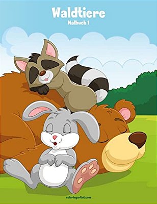 Waldtiere-Malbuch 1-..