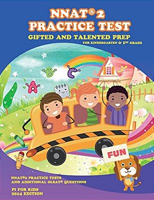 Gifted And Talented: Nnat Practice Test Prep For Kindergarten And 1ST Grade: With Additional Olsat Practice-..