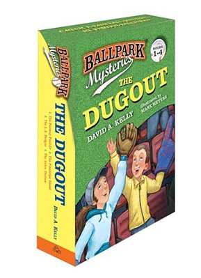 Ballpark Mysteries: The Dugout Boxed Set (Books 1-4): The Fenway Foul-Up, The Pinstripe Ghost, The L. A. Dodger, The Astro Outlaw-..