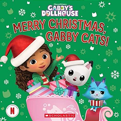 Merry Christmas, Gabby Cats! (Gabby's Dollhouse Hardcover Storybook)-..