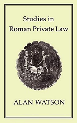 Studies In Roman Private Law-..