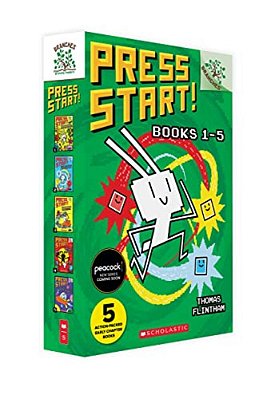 Press Start!, Books 1-5: A Branches Box Set-..