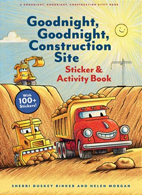 Goodnight, Goodnight, Construction Site Sticker & Activity Book-..