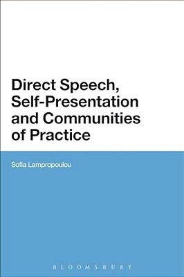 Direct Speech, Self-Presentation And Communities Of Practice-..