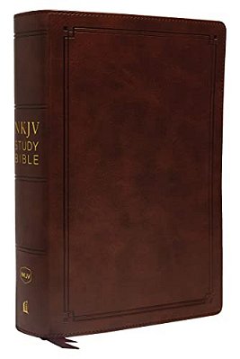 Nkjv Study Bible, Leathersoft, Brown, Comfort Print: The Complete Resource For Studying God's Word-..