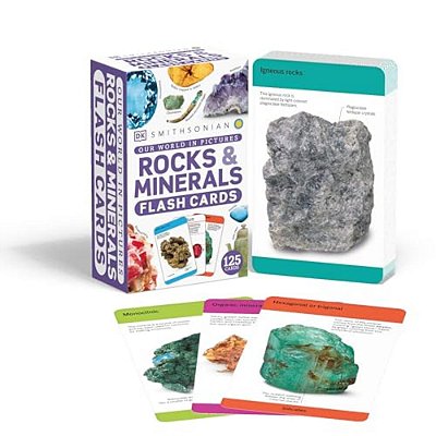 Our World In Pictures Rocks And Minerals Flash Cards-..